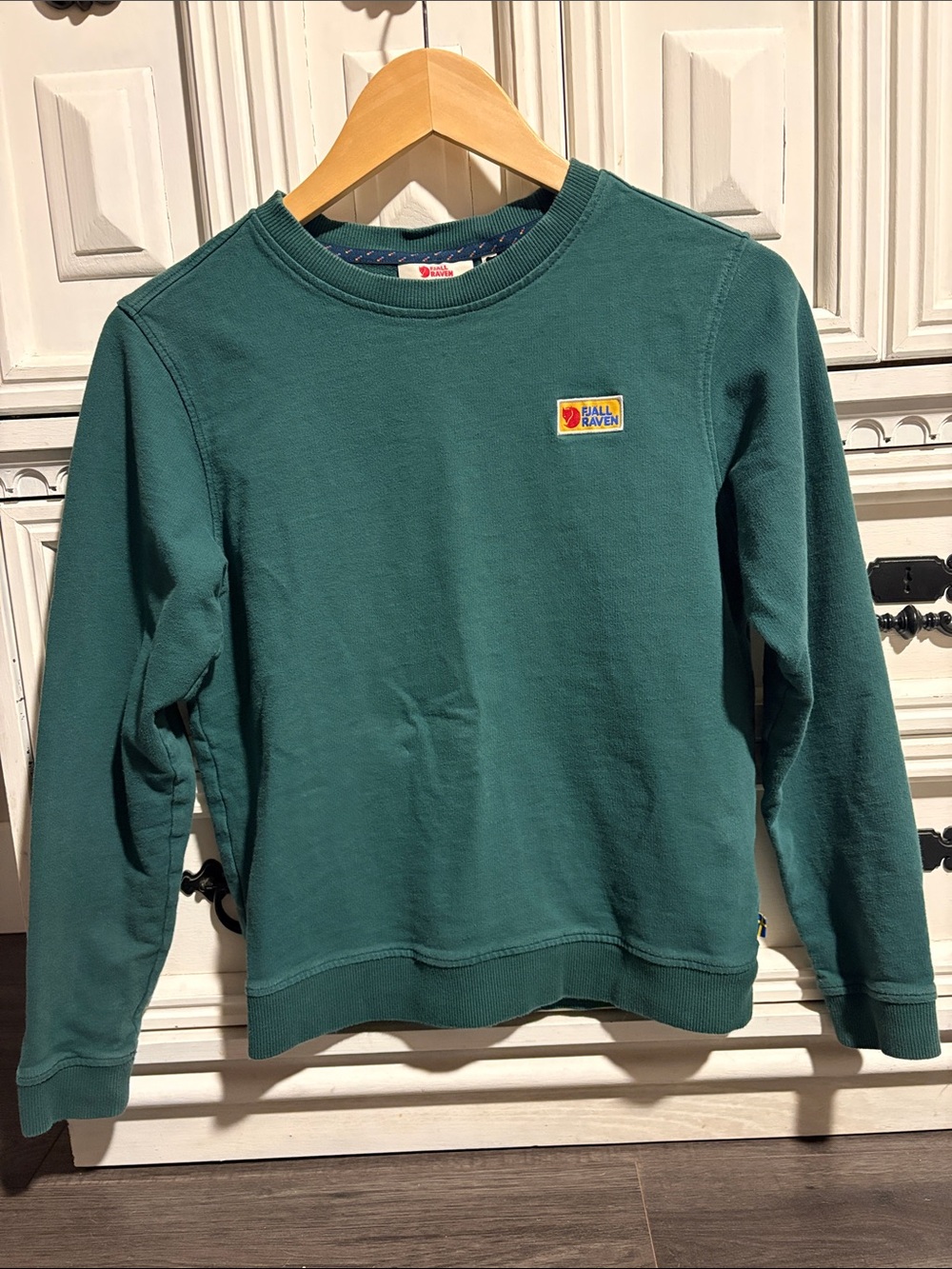 Fjallraven Teal Crewneck Sweatshirt